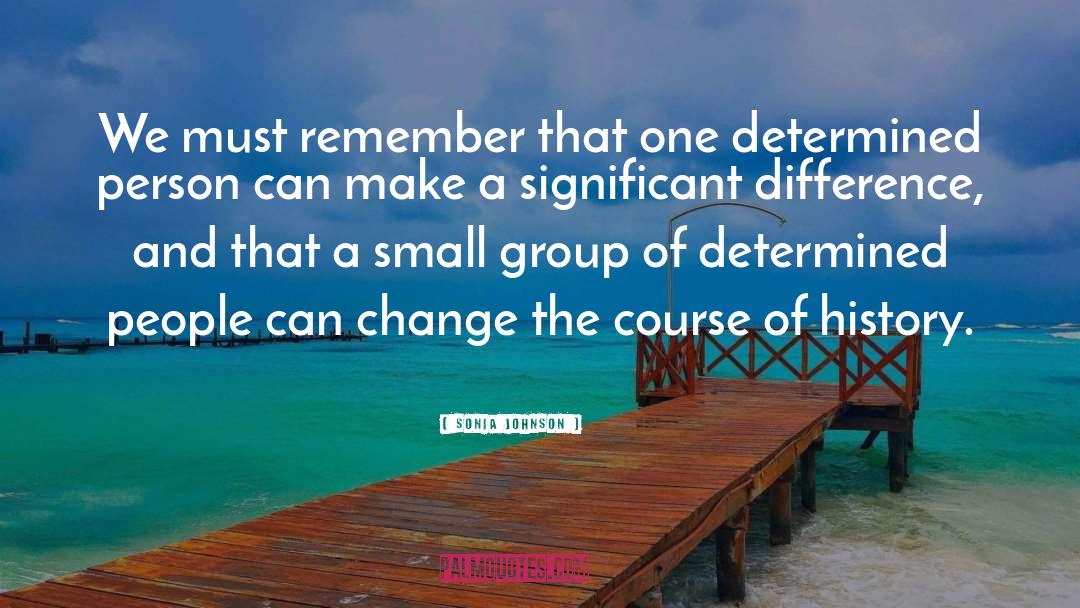 People Can Change quotes by Sonia Johnson