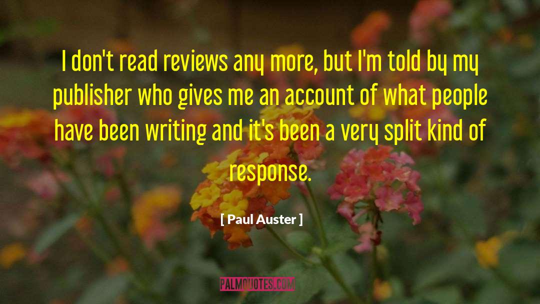 People Changing quotes by Paul Auster