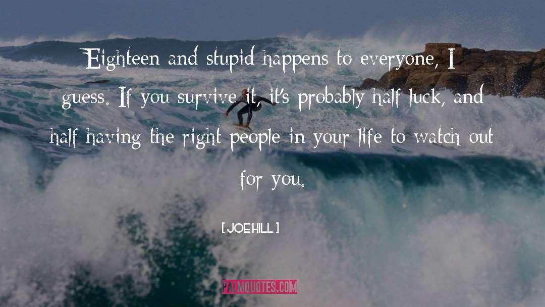 People In Your Life quotes by Joe Hill