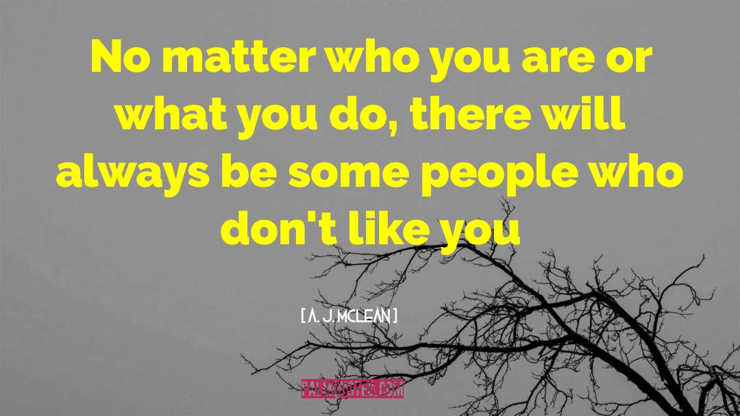People Matter quotes by A. J. McLean