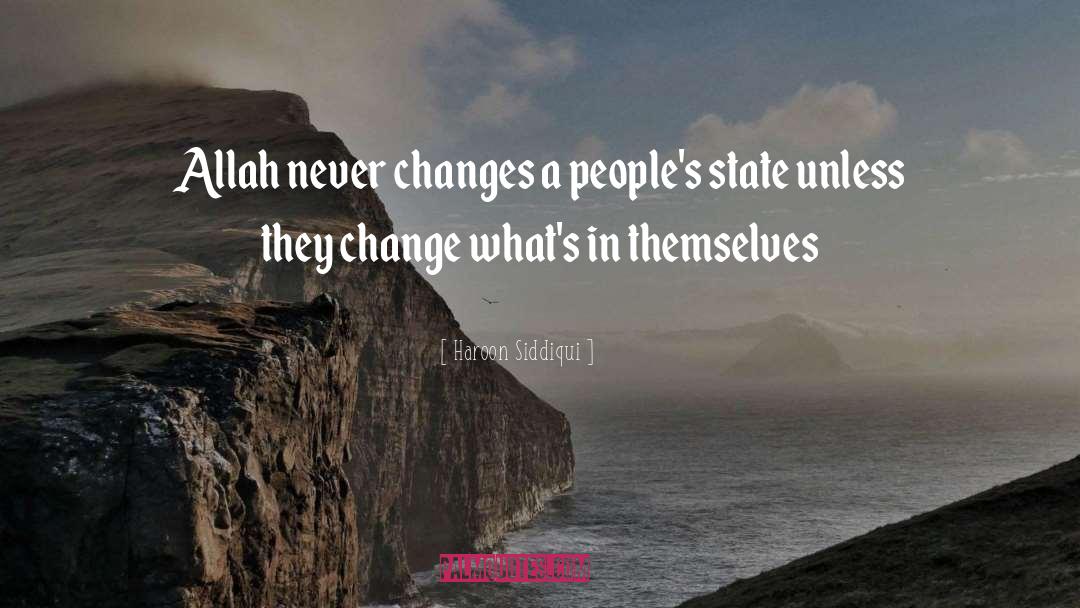 People Never Change quotes by Haroon Siddiqui