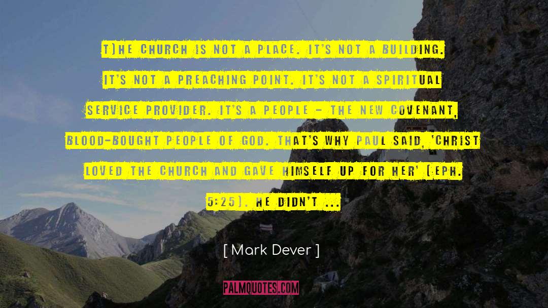 People Of God quotes by Mark Dever