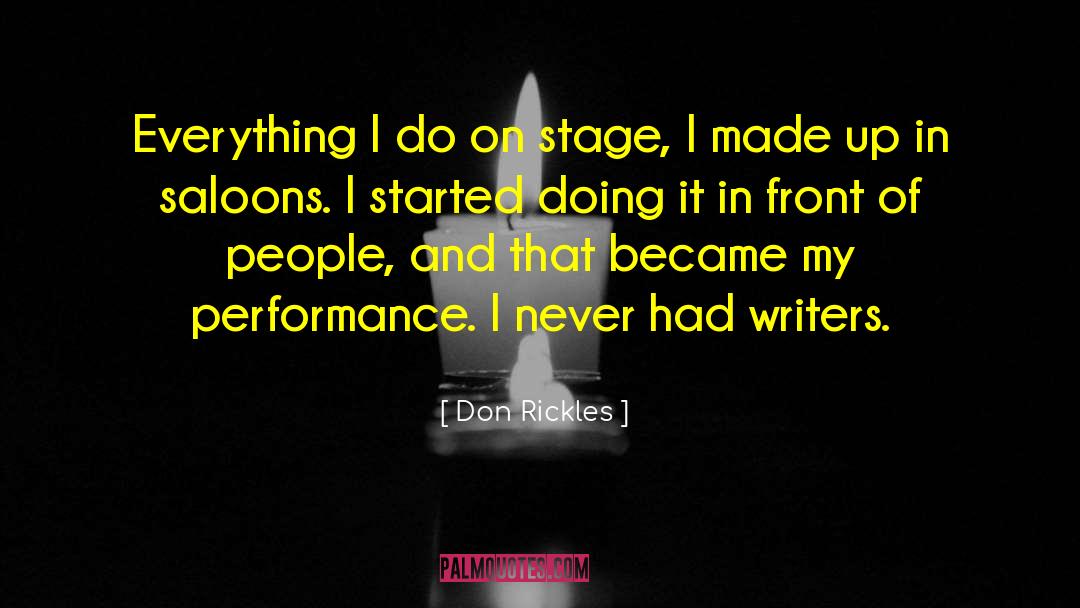 People Of Sparks quotes by Don Rickles
