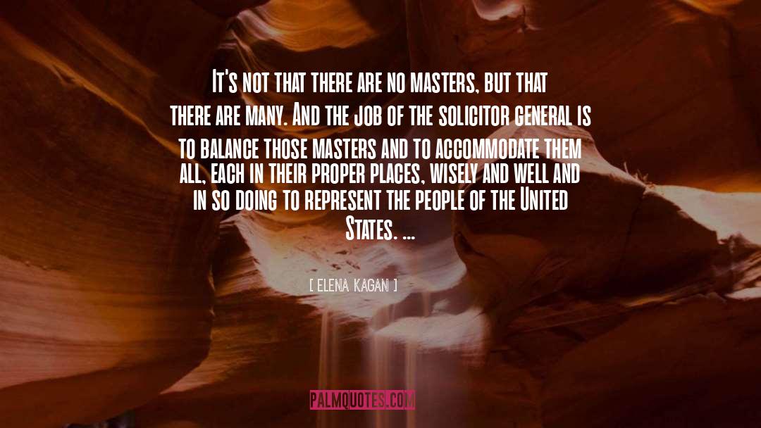 People Of The United States quotes by Elena Kagan