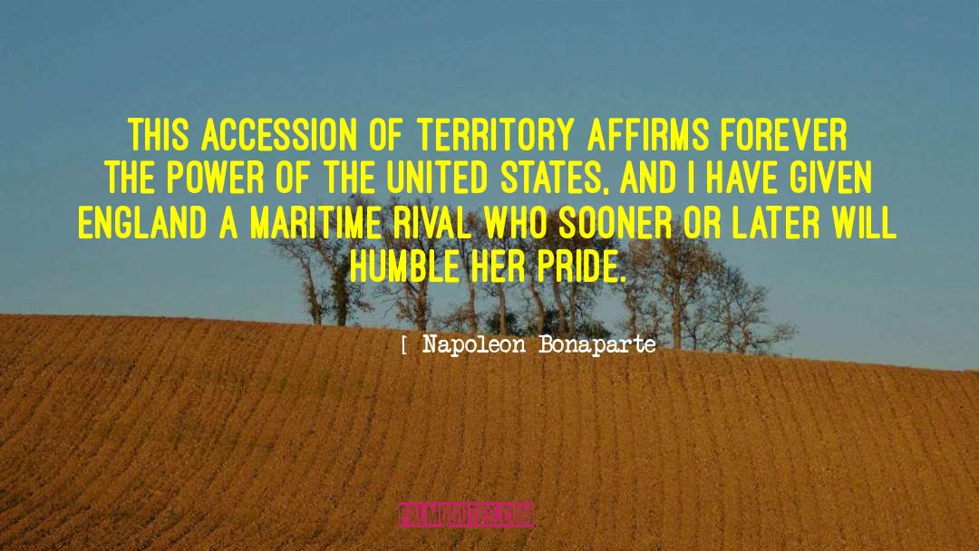 People Of The United States quotes by Napoleon Bonaparte