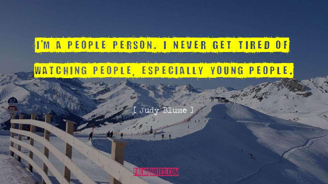 People Person quotes by Judy Blume