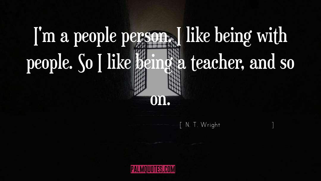 People Person quotes by N. T. Wright