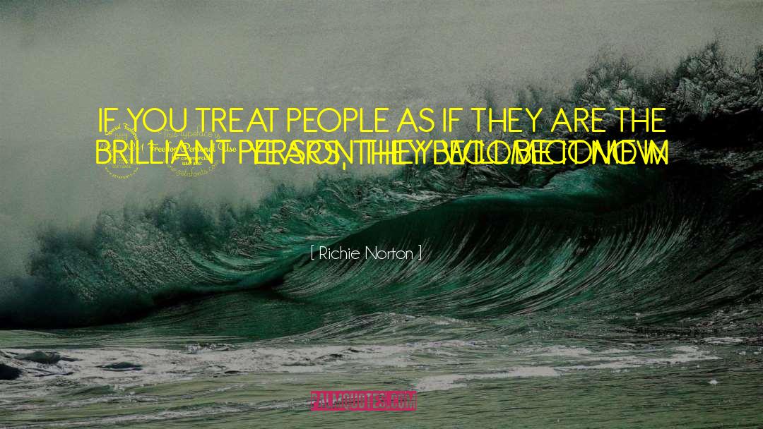 People Person quotes by Richie Norton