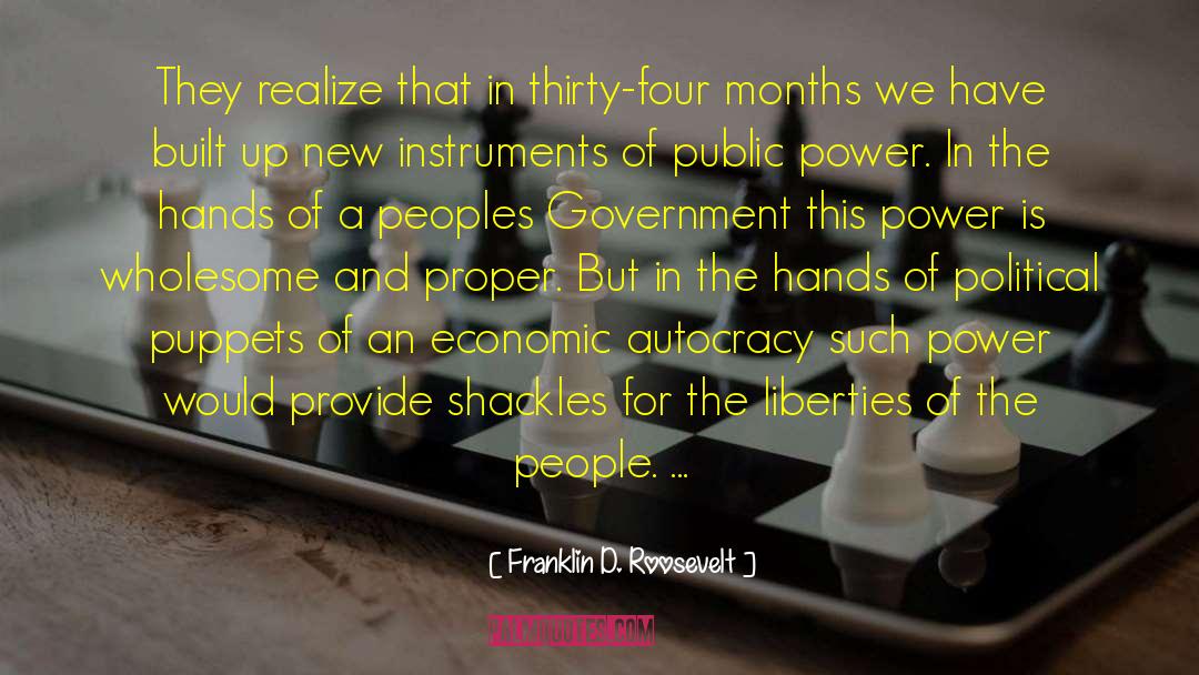 People Power quotes by Franklin D. Roosevelt