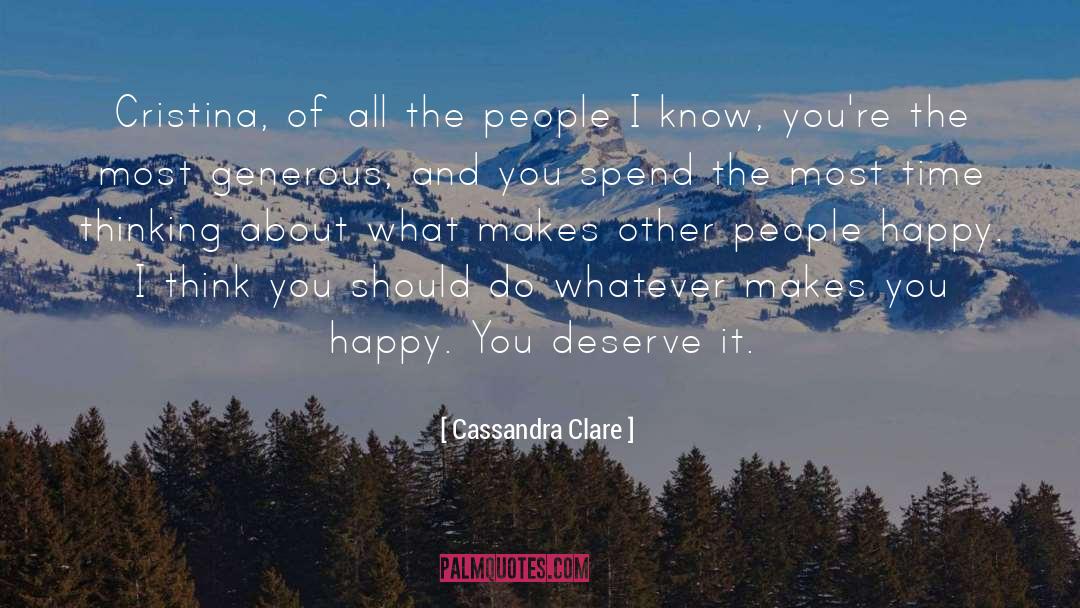 People Relations quotes by Cassandra Clare