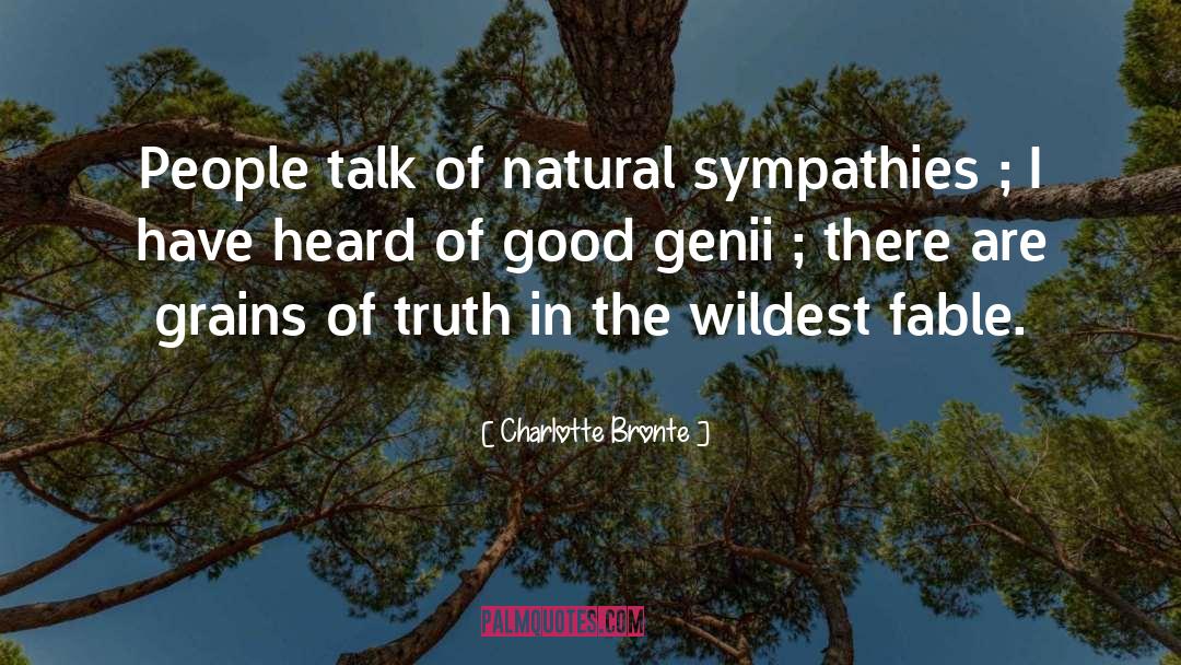 People Talk quotes by Charlotte Bronte