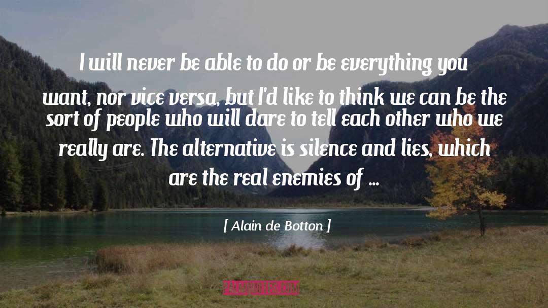 People Who Are Dying quotes by Alain De Botton