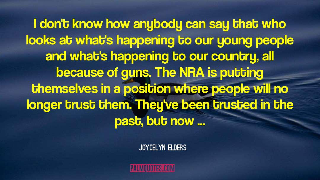 People Who Glitter quotes by Joycelyn Elders