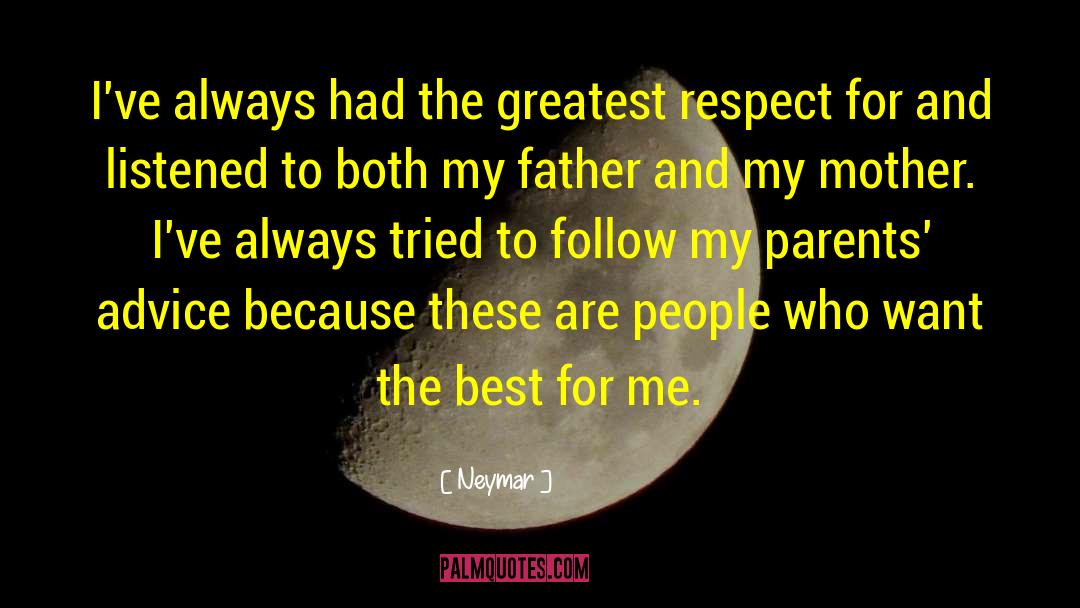 People Who Respect Me quotes by Neymar