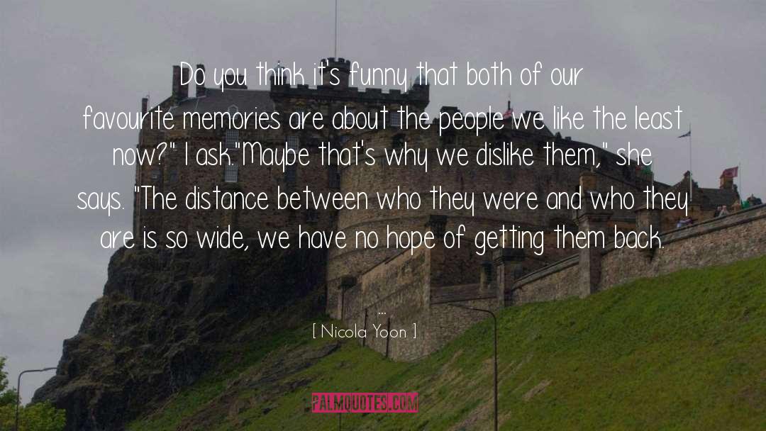 People Who Shine quotes by Nicola Yoon