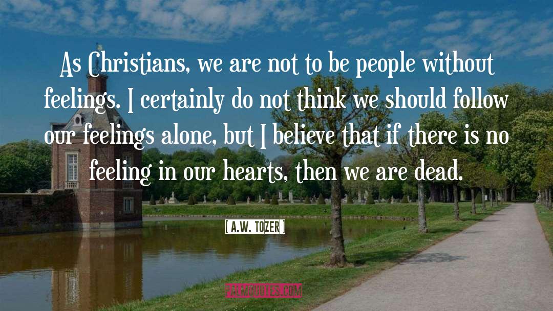 People Without quotes by A.W. Tozer