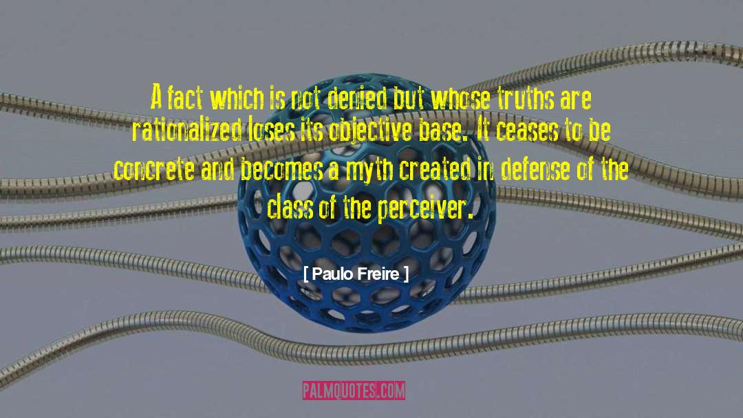 Perceiver quotes by Paulo Freire