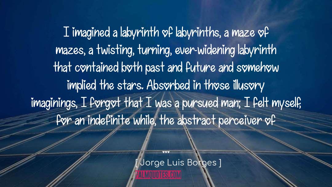 Perceiver quotes by Jorge Luis Borges