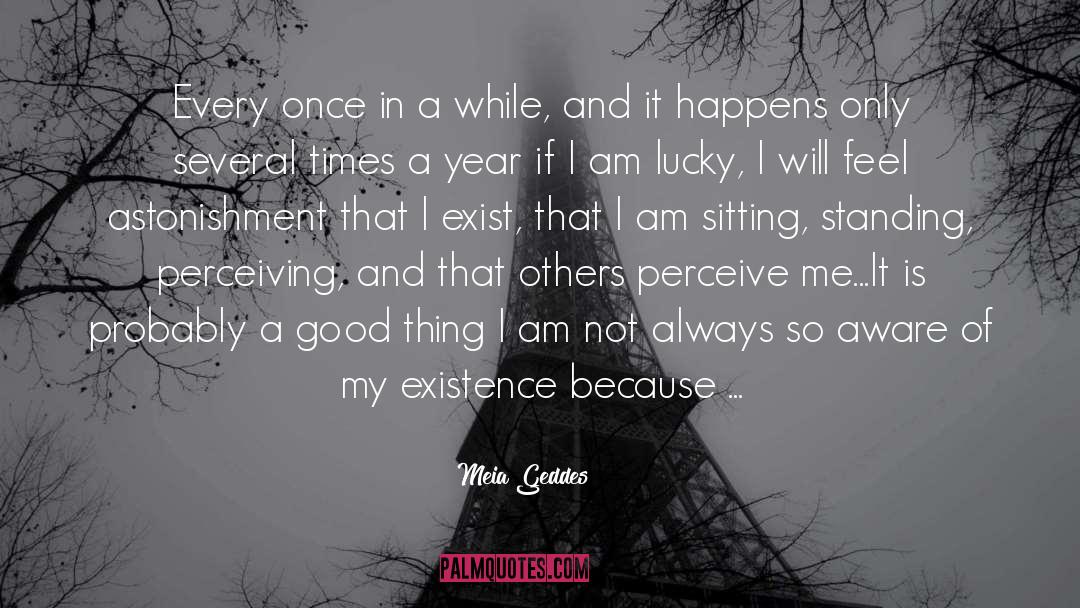 Perceiving quotes by Meia Geddes