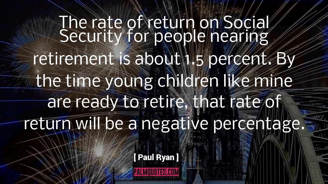 Percentages quotes by Paul Ryan