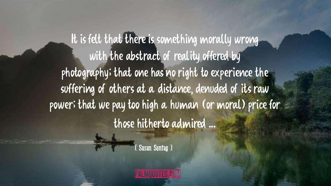 Perception And Reality quotes by Susan Sontag