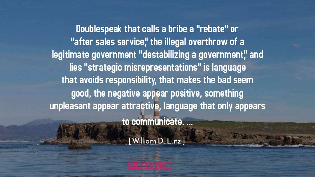 Perception Of Reality quotes by William D. Lutz