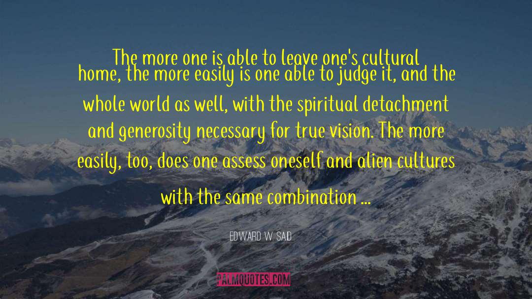 Perception Of The World quotes by Edward W. Said