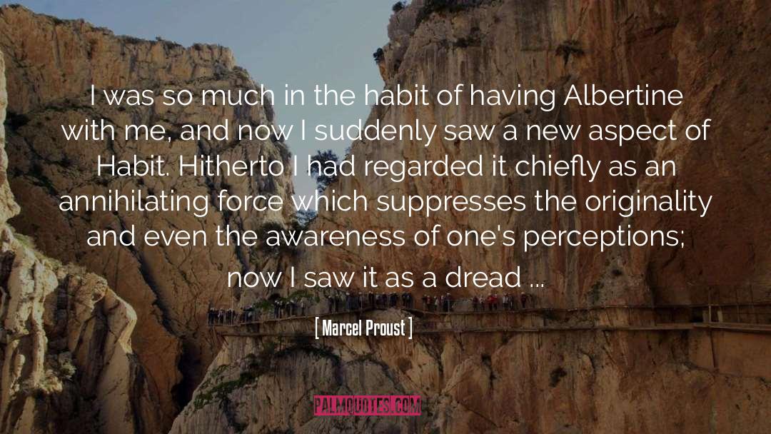 Perceptions quotes by Marcel Proust