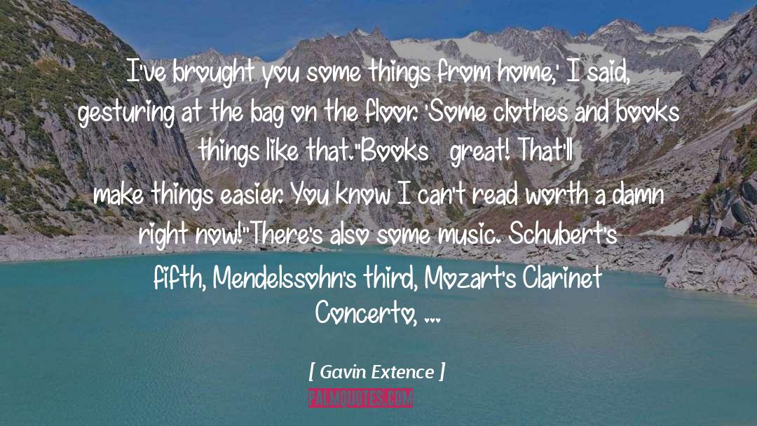 Percivale Concerto quotes by Gavin Extence