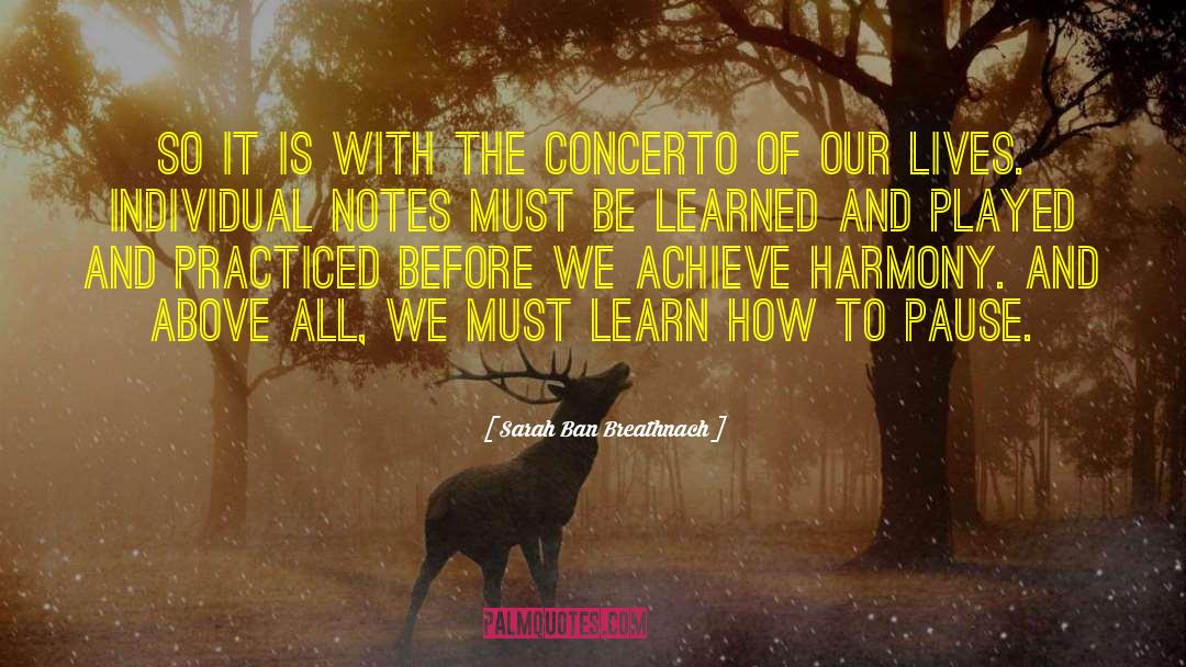 Percivale Concerto quotes by Sarah Ban Breathnach