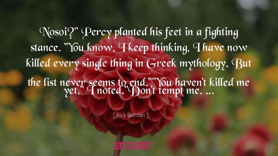 Percy Garris quotes by Rick Riordan