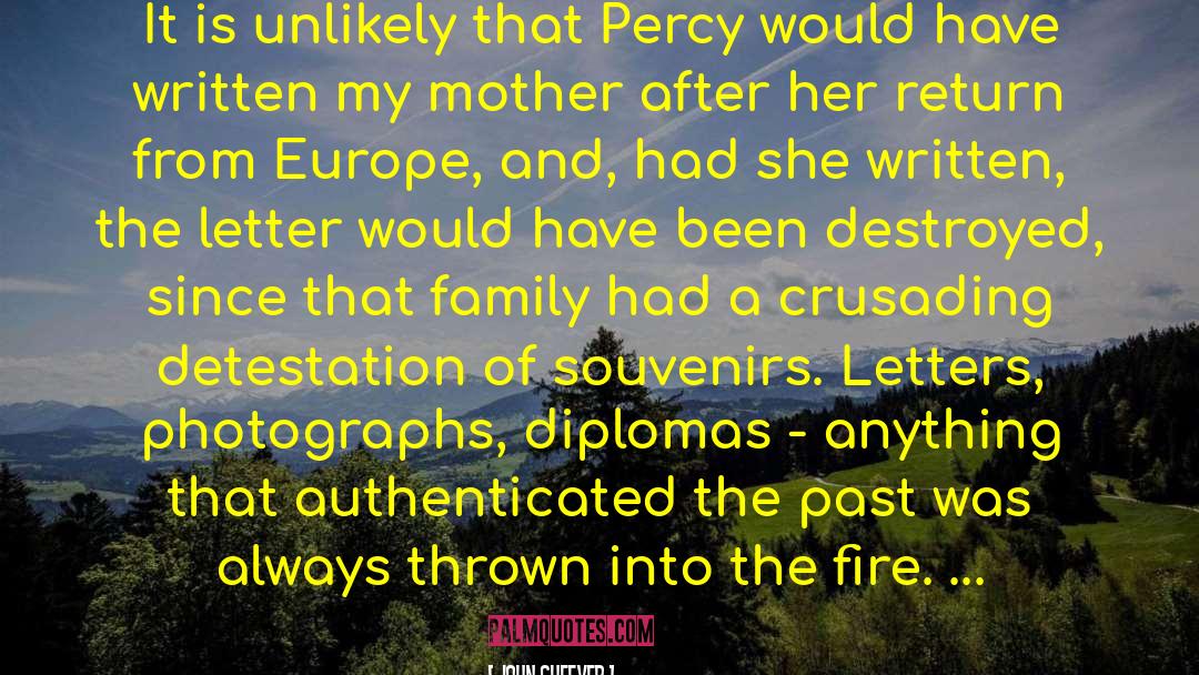 Percy Jackso quotes by John Cheever