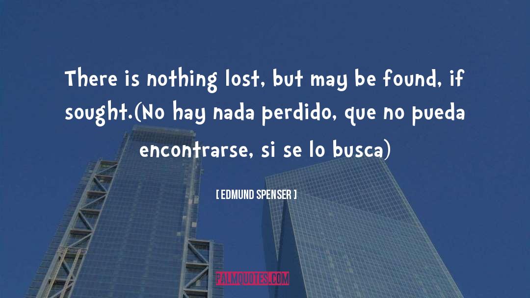 Perdido quotes by Edmund Spenser