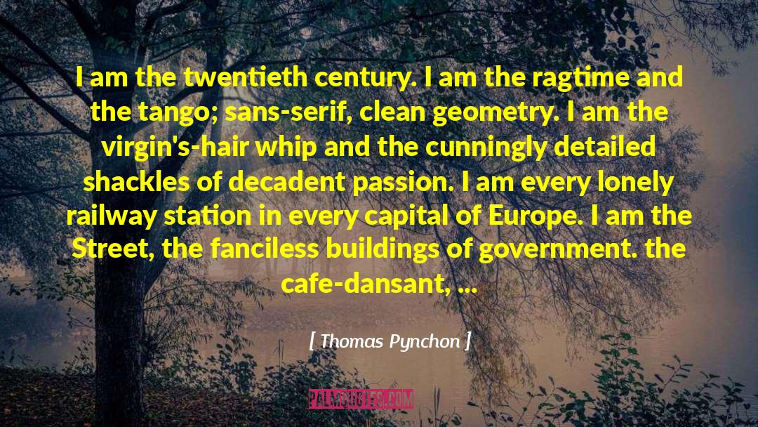 Perdido Street Station quotes by Thomas Pynchon
