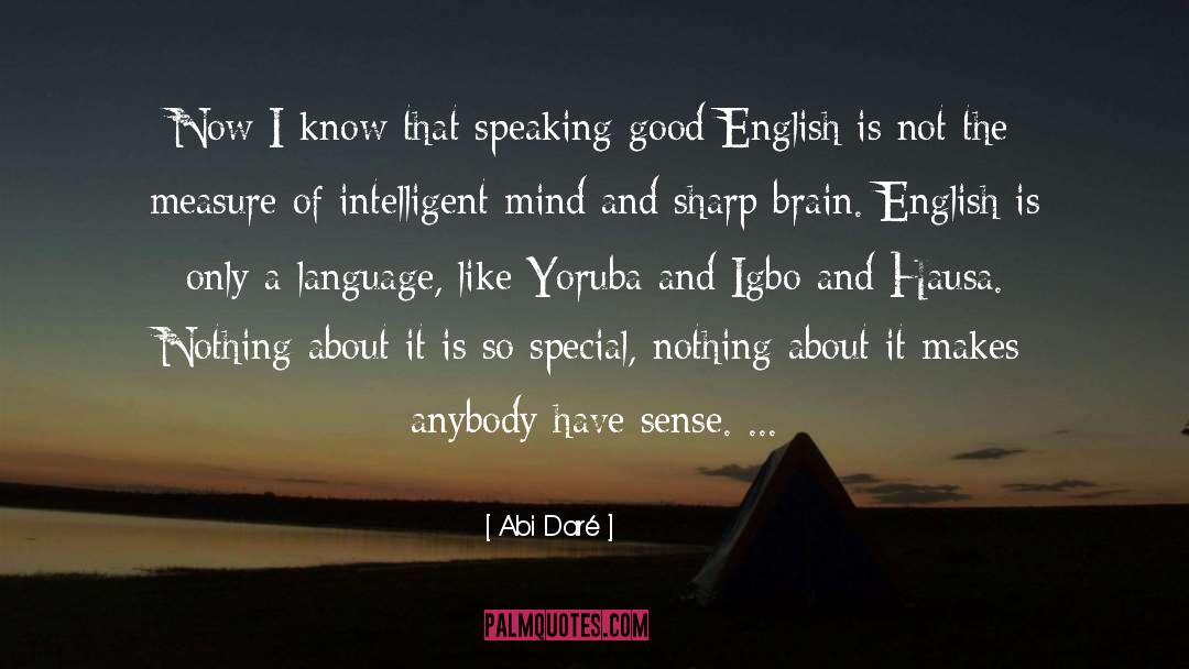 Perfeccionar English quotes by Abi Daré