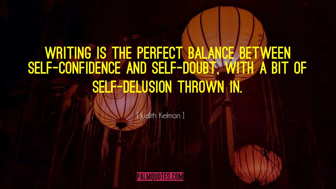 Perfect Balance quotes by Judith Kelman