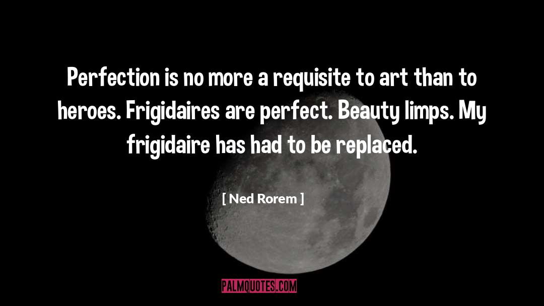 Perfect Beauty quotes by Ned Rorem