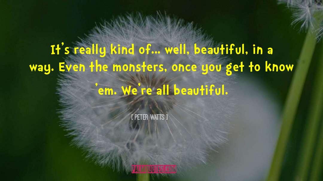Perfect Beauty quotes by Peter Watts