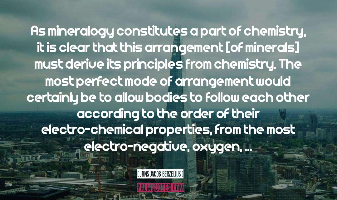Perfect Chemistry Love quotes by Jons Jacob Berzelius