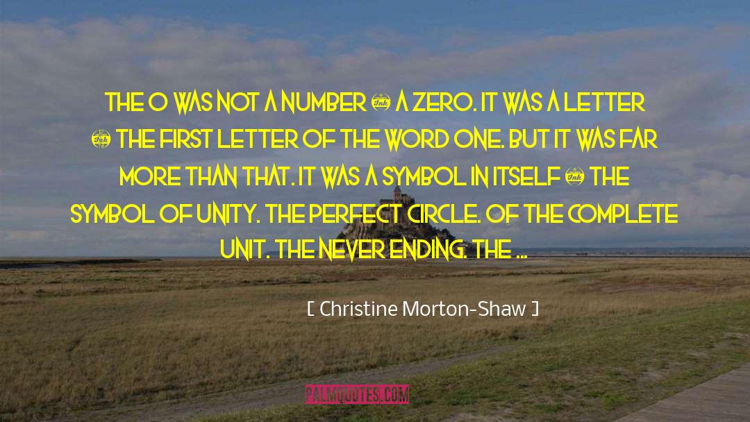 Perfect Circle quotes by Christine Morton-Shaw