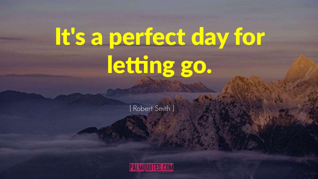 Perfect Days quotes by Robert Smith