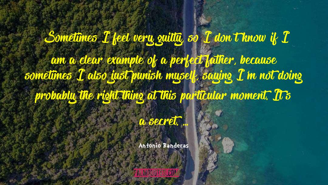 Perfect Father quotes by Antonio Banderas