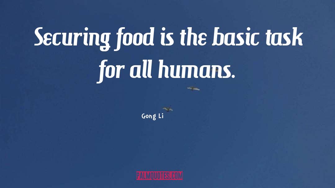 Perfect Food quotes by Gong Li