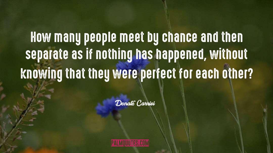 Perfect For Each Other quotes by Donato Carrisi