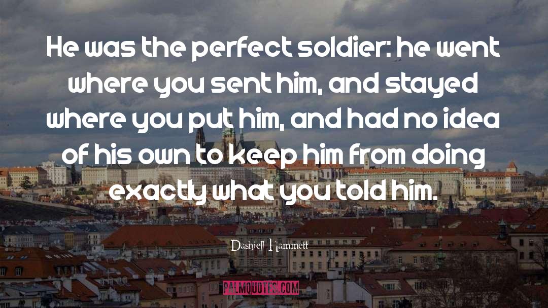 Perfect Girl quotes by Dashiell Hammett