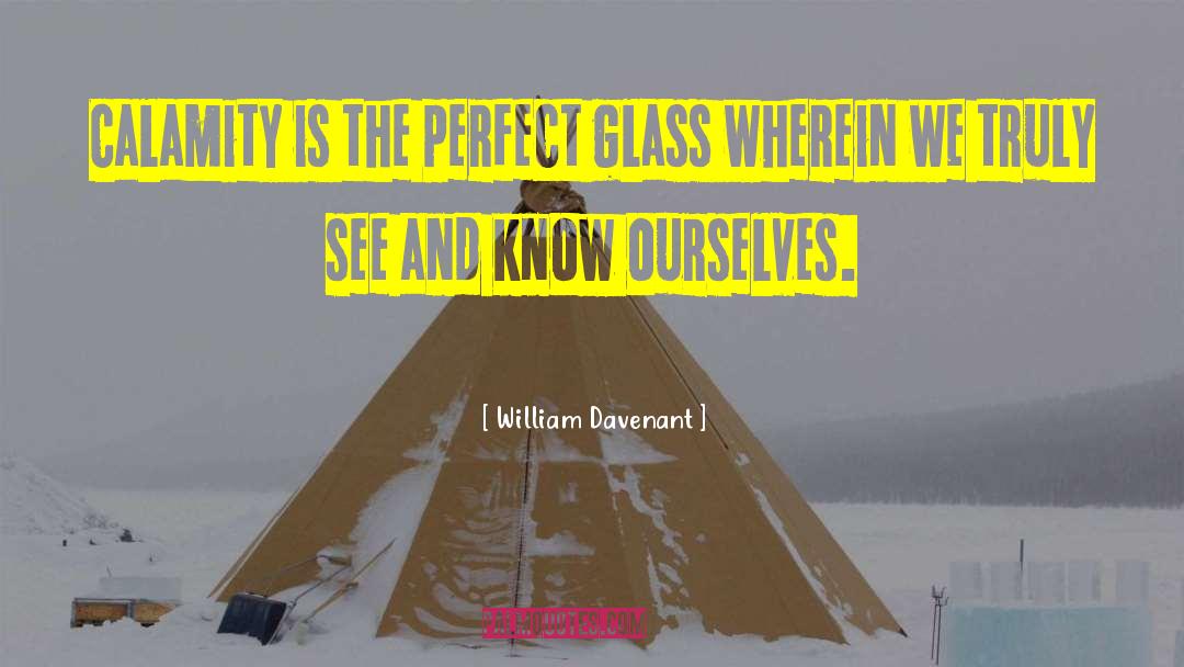 Perfect Glass quotes by William Davenant
