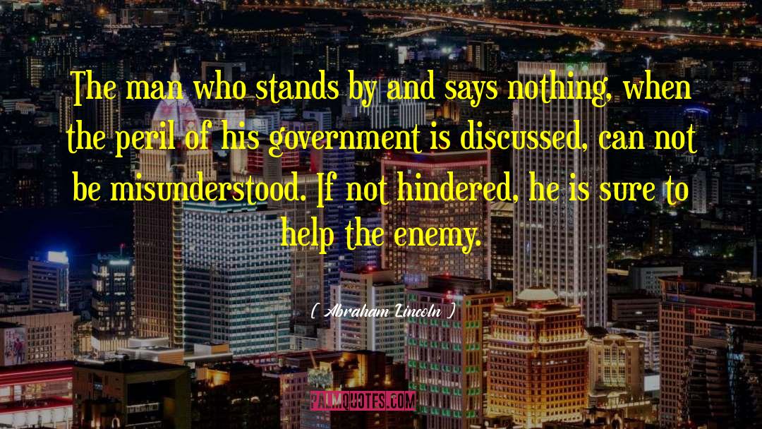 Perfect Government quotes by Abraham Lincoln