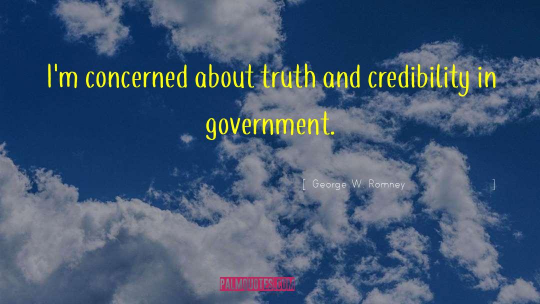Perfect Government quotes by George W. Romney