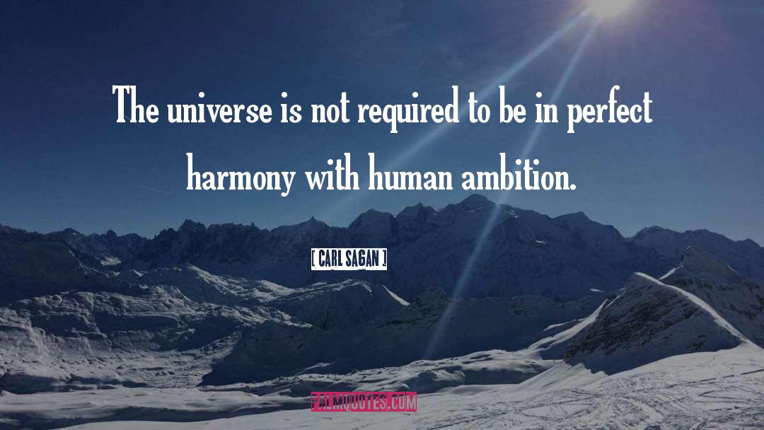 Perfect Harmony quotes by Carl Sagan