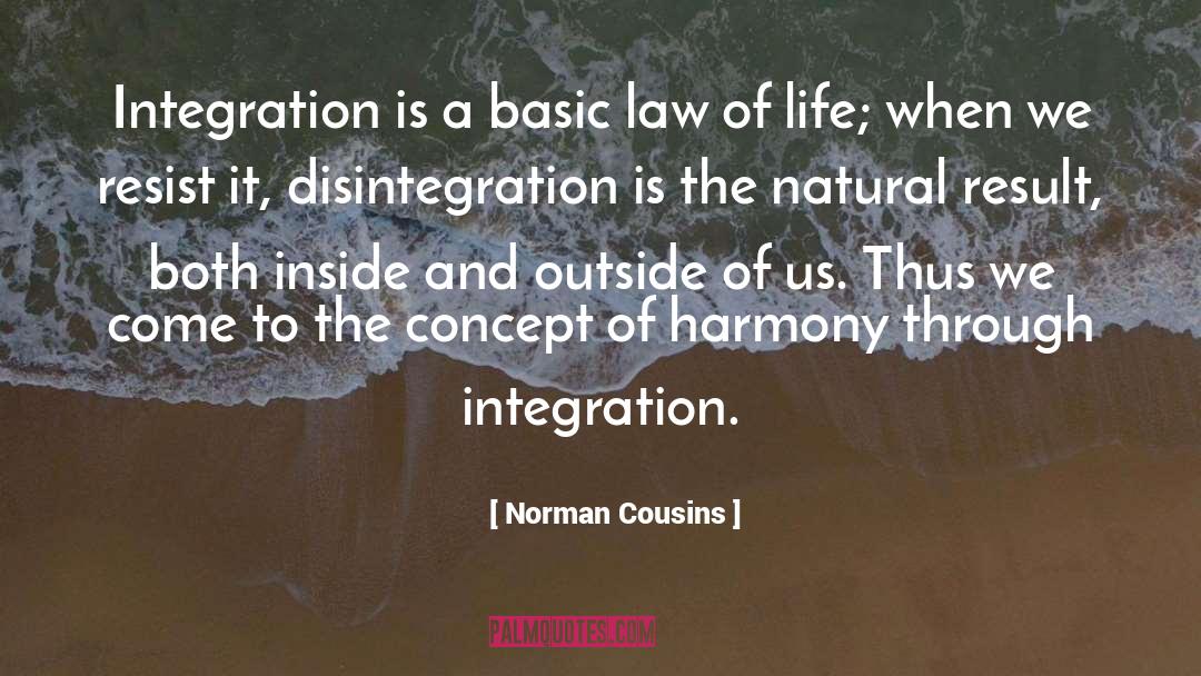 Perfect Harmony quotes by Norman Cousins